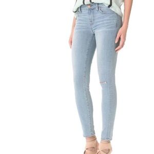 J brand rapture distressed light wash skinny jean ❤️